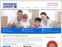 Tablet Screenshot of edisonlockup.com